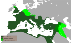 Location of रोमन साम्राज्य