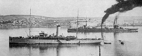 Румыния в Севастопольской бухте, 1917 год