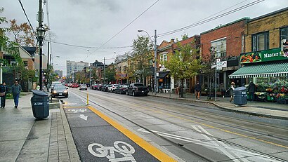 How to get to Roncesvalles Village with public transit - About the place