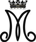 Royal monogram Royal Monogram of Princess Margaret of Great Britain, Variant.svg