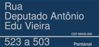 Miniatura para Rua Deputado Antônio Edu Vieira