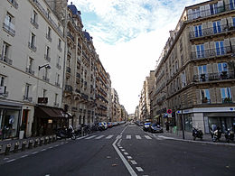 A Rue Jouffroy-d'Abbans (Párizs) cikk szemléltető képe