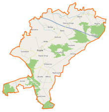 Rzgów (gmina w województwie wielkopolskim) mapa umístění.png