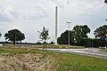 Säule des Victoriaparks in Hamburg-Rahlstdt im Bau