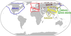 Service areas of satellite-based augmentation systems (SBAS) SBAS Service Areas.png