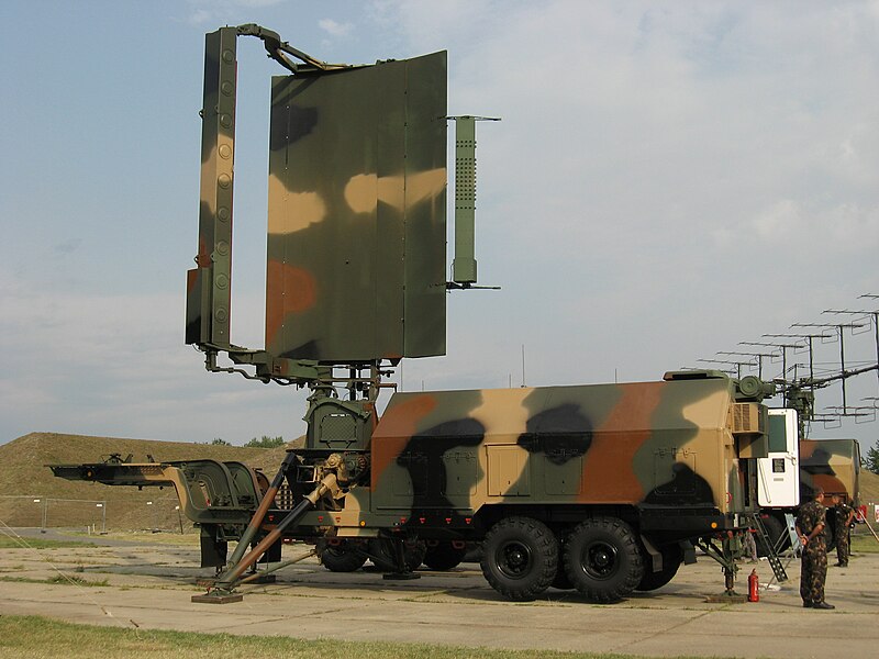 A 36D6 Tin Shield Air Defense Radar