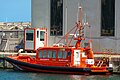 Embarcació de Salvament Salvamar Polaris al Port d'Alacant, Alacant.