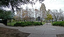 Main Entrance to Sam Houston Park Sam Houston Park Entrance -- Houston.jpg