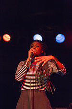 Sammus performing at The Haunt in Ithaca, NY, 2015