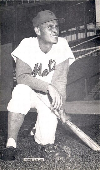 <span class="mw-page-title-main">Sammy Taylor (baseball)</span> American baseball player (1933–2019)