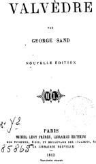 George Sand, Valvèdre, 1861    