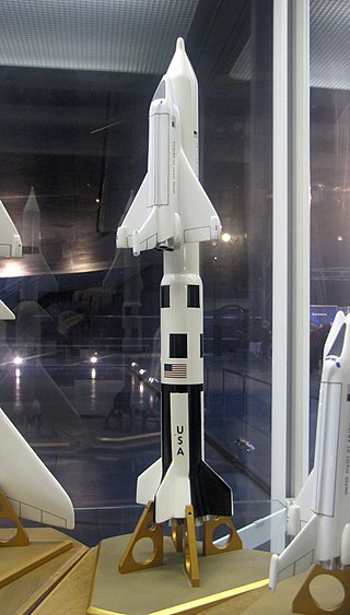 <span class="mw-page-title-main">Saturn-Shuttle</span> Concept of launching the Space Shuttle orbiter using the Saturn V rocket