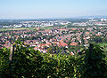 Blick vom Schönberg auf Sankt Georgen im Breisgau (Vorort von Freiburg i. Brsg.)