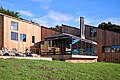 Exterior of the Sea Ranch Lodge in Sea Ranch, January 2024.