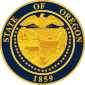 State seal of ओरेगन्