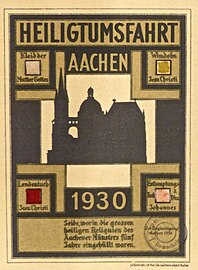 Seidenkarte aus dem Jahr 1930