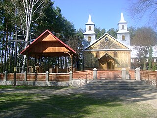 Serpelice Village in Masovian, Poland