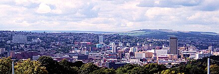 View of Sheffield City Centre