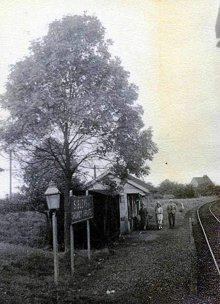 Sibleys railway station (1952)