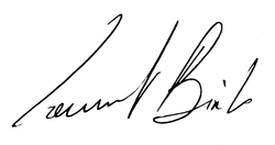 Laurent Binets signatur