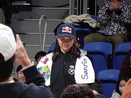 スケートボードストリート世界選手権2023東京での織田夢海｜織田夢海にプロフィール写真として掲載