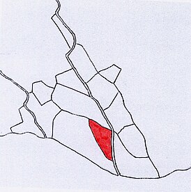 Расположение микрорайона на карте Центрального района
