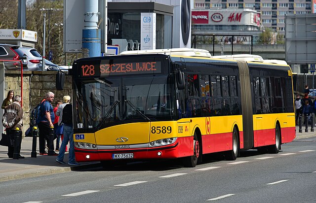 Solaris Urbino 18 in Warsaw, Poland (2018)