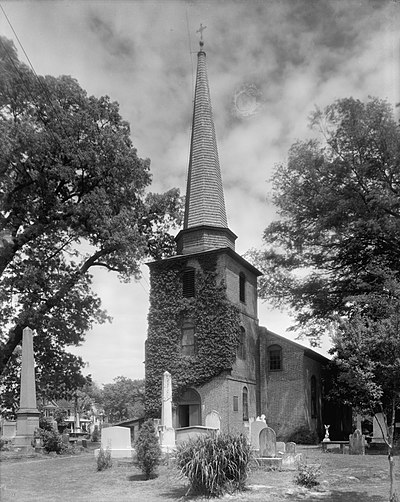 St. Paul's Episcopal Church in Edenton, where Harriet Jacobs and her children were baptized, and where both Dr. Norcom and Molly Horniblow were communicants.[6]