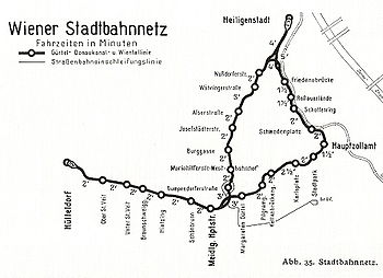 Vienna's Stadtbahn network in 1937 Stadtbahnnetz Wien 1937.jpg