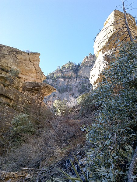 File:Sterling Pass Trail To Vultee Arch Trail, Sedona, Arizona, Coconino County - panoramio (36).jpg