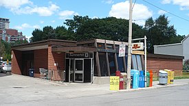 Entrance to Summerhill station