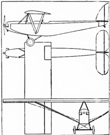 Supermarine Sparrow II, as illustrated in Aviation magazine (1 November 1926) Supermarine Sparrow II.png