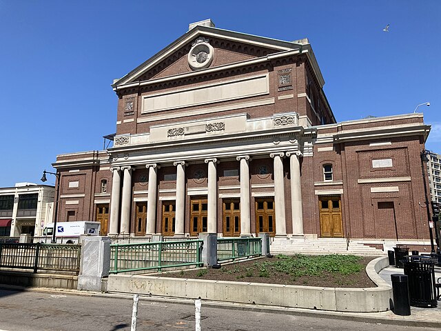 Symphony Hall, Boston, the main base of the orchestra since 1900