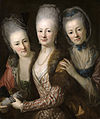 Anton Graff - Töchter des Johann Julius von Vieth und Golssenau, c. 1773