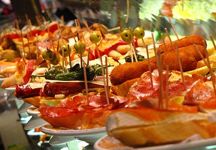 "Pinchos" in Barcelona