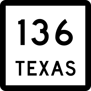 <span class="mw-page-title-main">Texas State Highway 136</span>