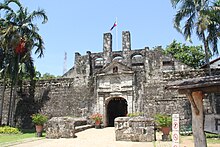 Fort San Pedro was first of many fortresses to protect the islands from invaders such as pirates and other colonizers. The Fort San Pedro.JPG