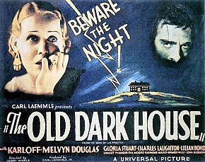 Descrierea imaginii The Old Dark House 1932 poster.jpg.