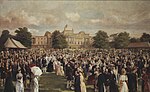 The garden party at Buckingham Palace for Queen Victoria's Golden Jubilee, 1887.