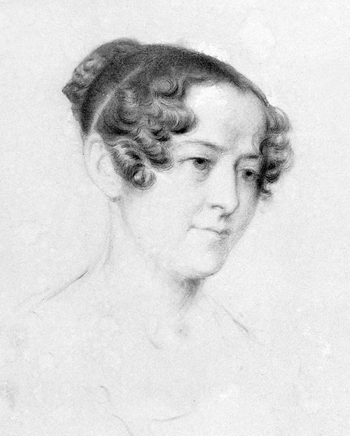 Jane, Lady Franklin portrait, 1838