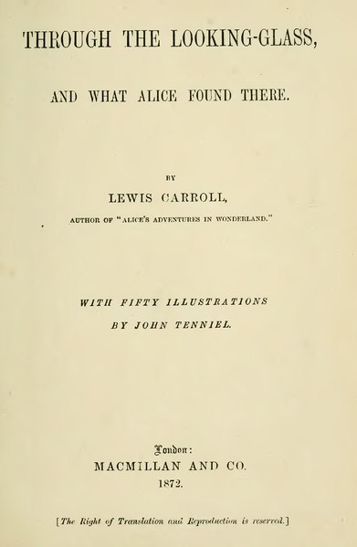 File:Through the Looking-Glass, and What Alice Found There.djvu