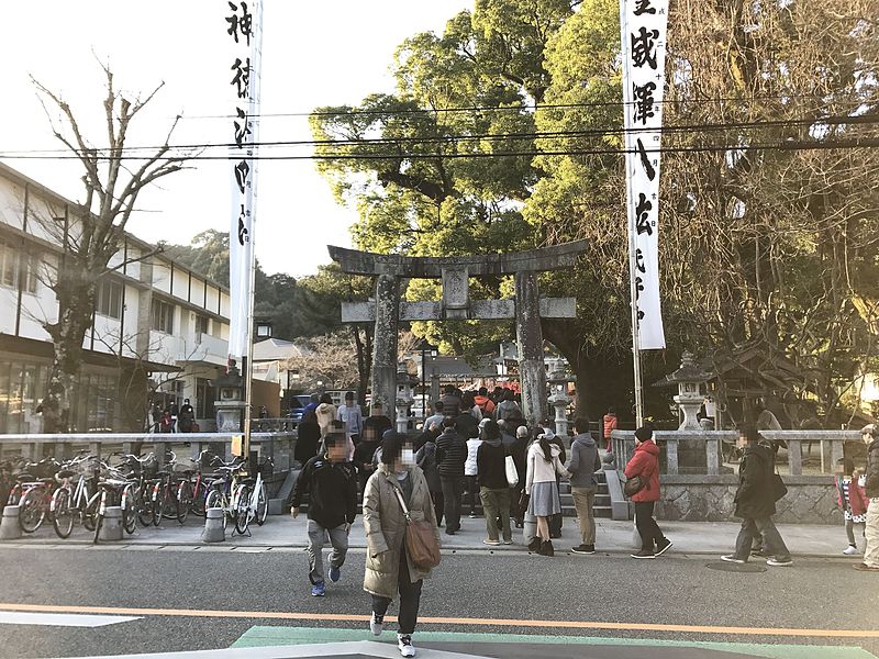 File:Torii of Kasuga Shrine in Kasuga, Fukuoka 20170101.jpg