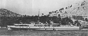 Torpédový člun velebit v roce 1939.jpg