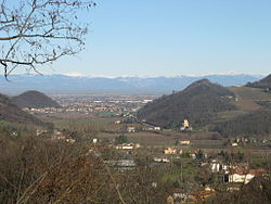 Skyline of Torreglia