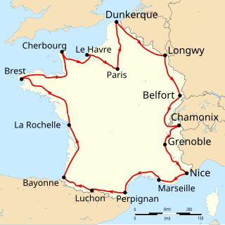 1911 Tour de France, Stage 9 to Stage 15 Wikimedia list article