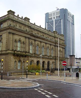 <span class="mw-page-title-main">Blackburn Town Hall</span> Municipal building in Blackburn, Lancashire, England