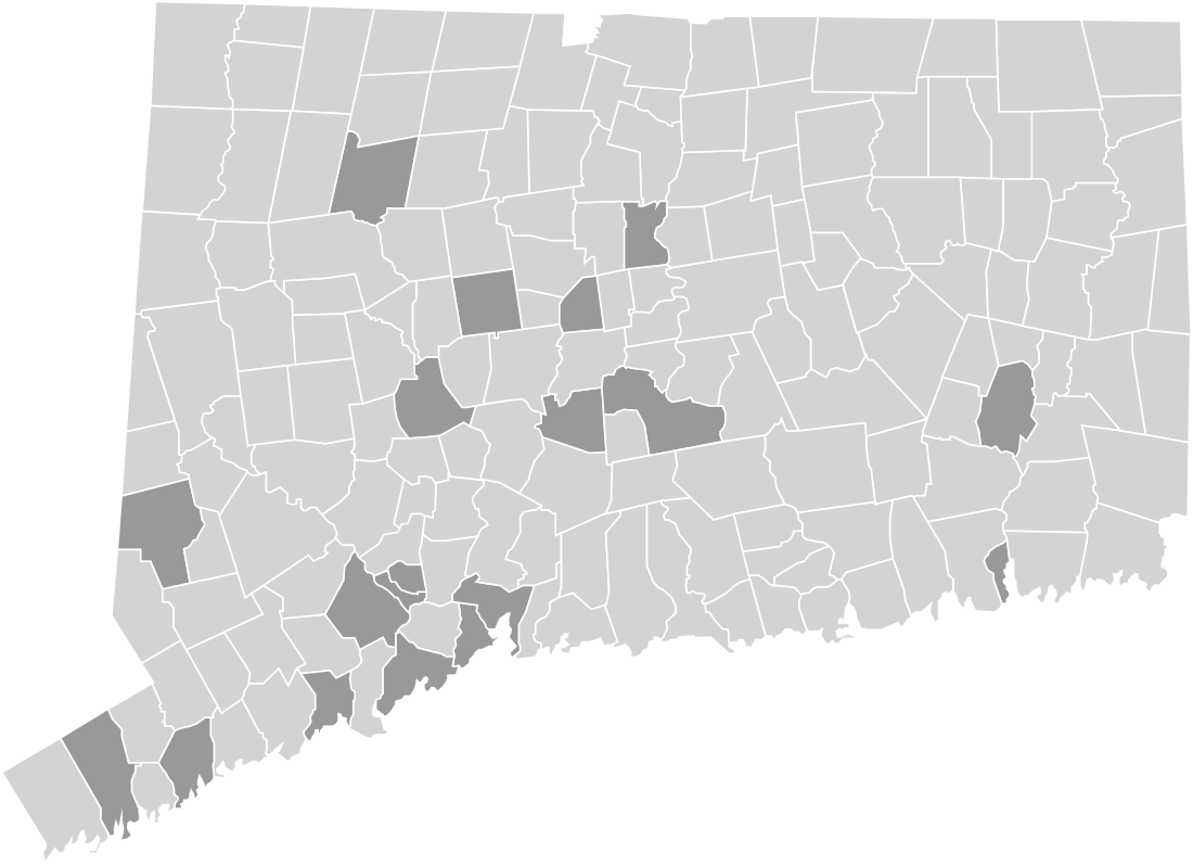 List of municipalities in Connecticut