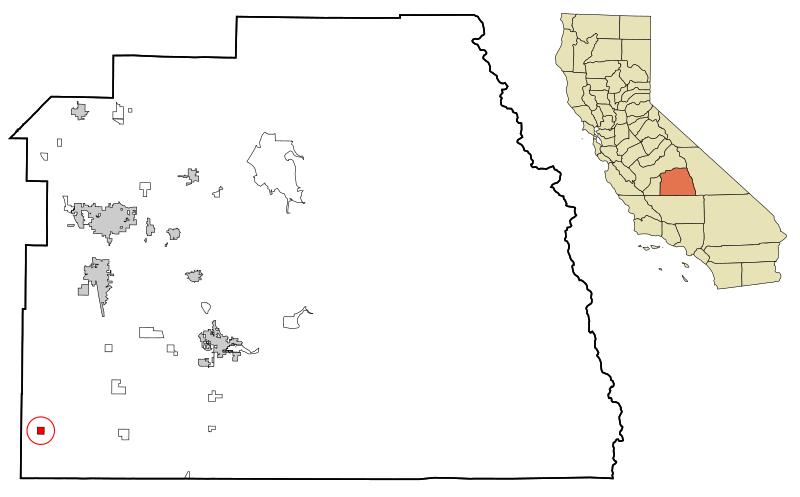 File:Tulare County California Incorporated and Unincorporated areas Alpaugh Highlighted.svg