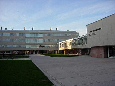 The main building of the University of Turku