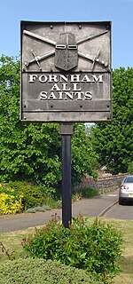 Fornham All Saints Human settlement in England
